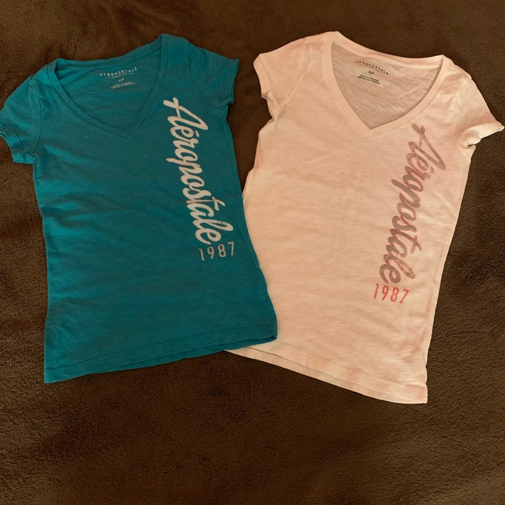 Two Aeropostale’s T-shirt size small